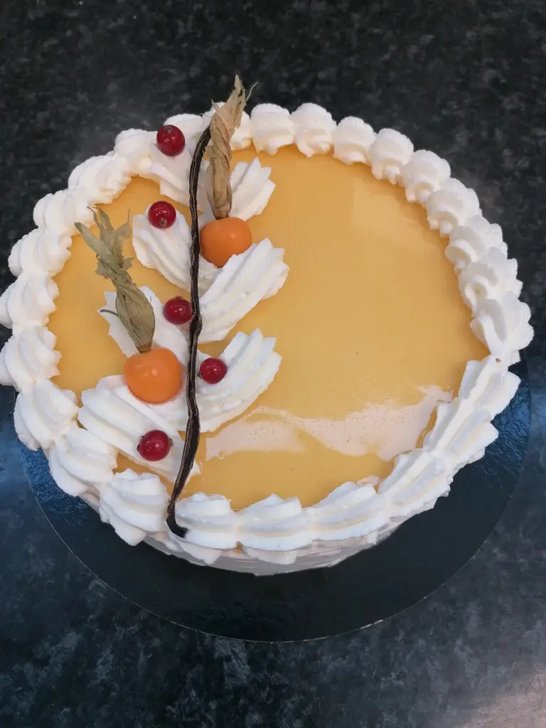Vacherin vanille mandarine